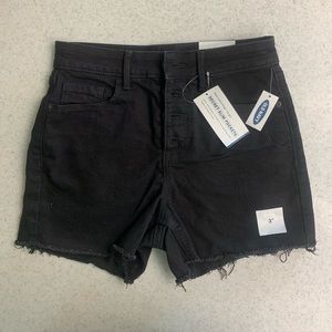 Old Navy black shorts size 4